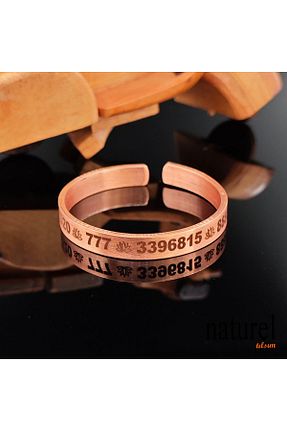 دستبند جواهر نارنجی زنانه Naturel Tılsım - کد 933527642