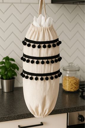 نظم دهنده کمد مشکی پلاستیک Emtory Home - کد 350337296