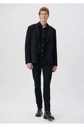 شلوار جین مشکی مردانه پاچه تنگ Mavi - کد 815141681