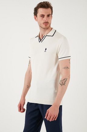 پلیور بژ مردانه چاپی U.S. Polo Assn. - کد 933560272