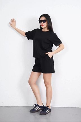 ست بالاتنه و پائین تنه رنگی زنانه بافتنی DİAWAYS - کد 933593528