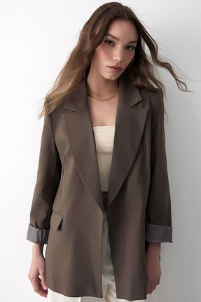 کت قهوه ای زنانه رگولار Ottawe - کد 933593824