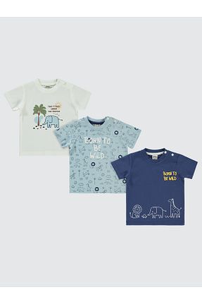 تیشرت سرمه ای بچه گانه رگولار Civil Baby - کد 933605614