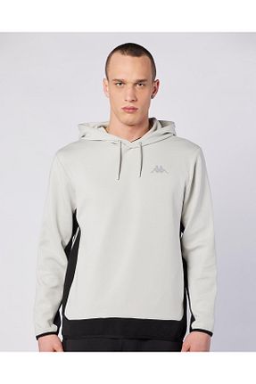 سوئیشرت طوسی مردانه ساده Kappa - کد 875378268