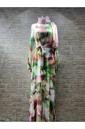 لباس سبز زنانه پلی استر ORHAN STORE - کد 934290555