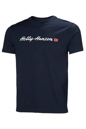 تیشرت اسپرت سرمه ای مردانه Boxy Helly Hansen - کد 933627987