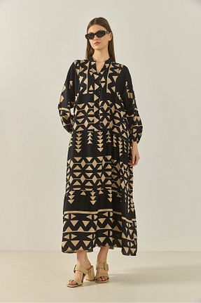 لباس مشکی زنانه بافتنی Bianco Lucci - کد 933628383