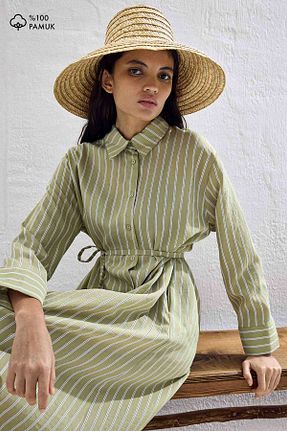 لباس حجاب سبز زنانه Relaxed Hooopstore - کد 933630606