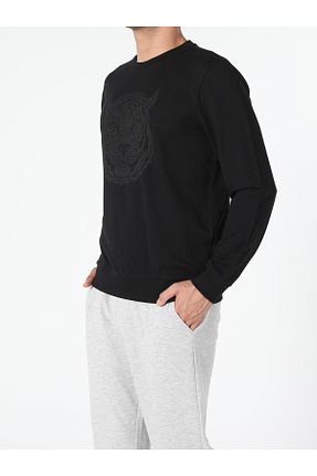 سوئیشرت مشکی مردانه چاپی Colin’s - کد 144634129