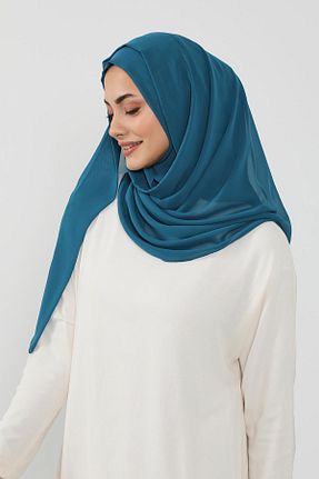 شال آبی زنانه Aisha