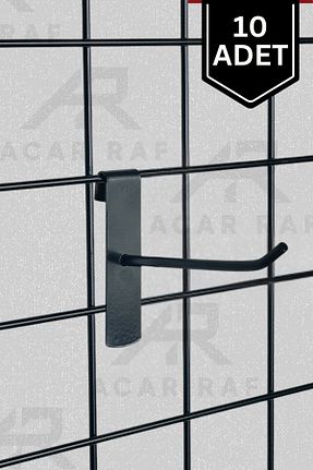 آویز طوسی فلزی Acar Raf - کد 642278515
