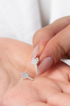 گوشواره نقره زنانه 925 عیار Elika Silver - کد 322288067