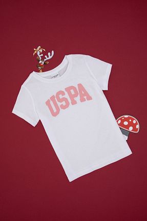 تیشرت سفید بچه گانه رگولار U.S. Polo Assn. - کد 857349013