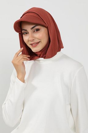 کلاه شنای حجاب قهوه ای زنانه Aisha