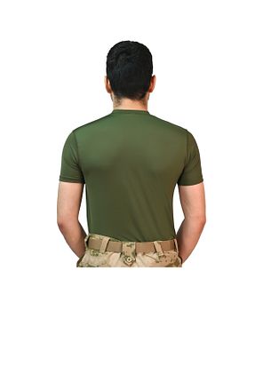 تیشرت خاکی زنانه رگولار Mude - کد 933684843