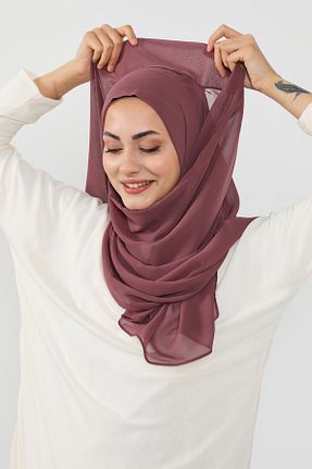 شال صورتی زنانه Aisha