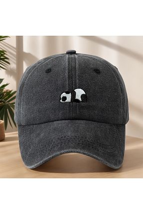 کلاه مشکی زنانه پنبه ای CAP BROS - کد 933682846