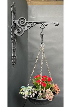 ژاردینیر سفید 22 cm Ant - کد 817136520