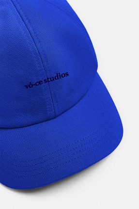 کلاه آبی زنانه پنبه ای voce studios - کد 933724845