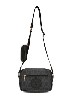 کیف پستچی مشکی زنانه چرم مصنوعی U.S. Polo Assn. - کد 933875529