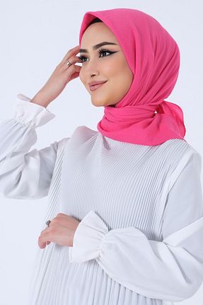 روسری صورتی پنبه ای HAREM SCARF - کد 933756637