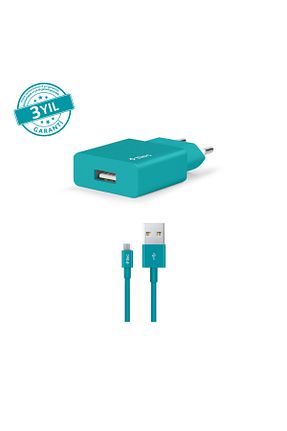 شارژر فیروزه ای Ttec - کد 868086715