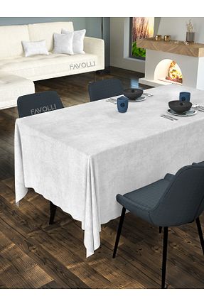 رومیزی سفید پلی استر FAVOLLİ - کد 364468366