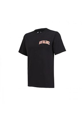 تیشرت اسپرت مشکی زنانه Fitted New Balance - کد 649429774