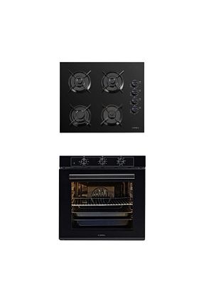ست هود و اجاق گاز سفید گارانتی نمایندگی رسمی Luxell - کد 933827709