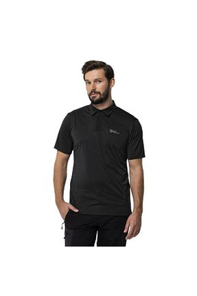 تیشرت مشکی مردانه رگولار Jack Wolfskin - کد 676437987