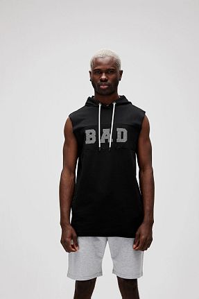 سوئیشرت مشکی مردانه چاپی Bad Bear - کد 90648657