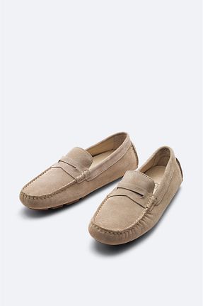 کفش کلاسیک طوسی مردانه جیر Avva - کد 833212874
