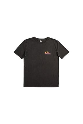 تیشرت اسپرت مشکی مردانه Fitted Quiksilver - کد 683442781