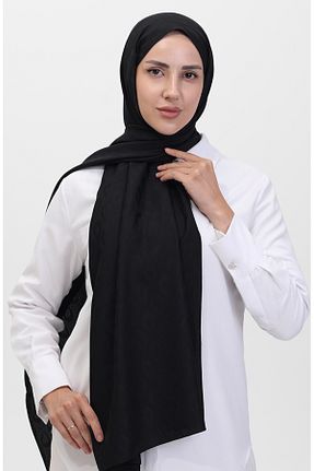 روسری مشکی پلی استر sefamerve - کد 847829950