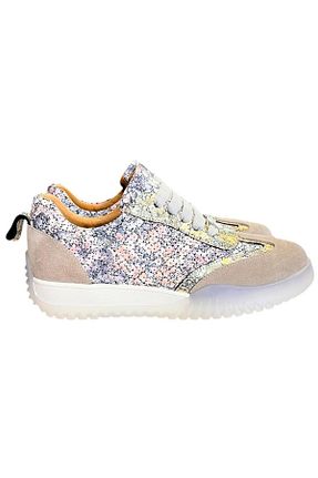 کفش اسنیکر آبی زنانه چرم اصل TUFAN SHOES - کد 933810080