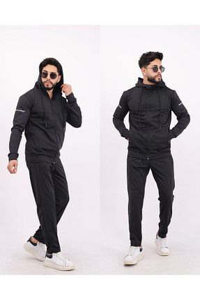 ست کرمکن اسپرت مشکی مردانه پلی استر AİRDROP - کد 934598692