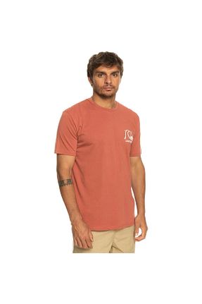 تیشرت اسپرت نارنجی مردانه Fitted Quiksilver - کد 683441559