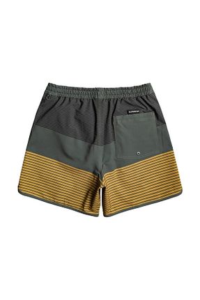 شلوارک ساحلی خاکی مردانه مخلوط پلی استر Quiksilver - کد 707055250