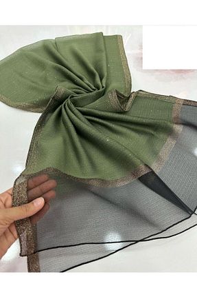 شال خاکی زنانه ابریشم Arwella - کد 704929713