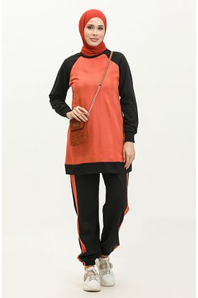 شلوار کرمگن مشکی زنانه رگولار sefamerve - کد 836134625