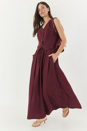 ست بالاتنه و پائین تنه صورتی زنانه بافتنی Bianco Lucci - کد 933797485