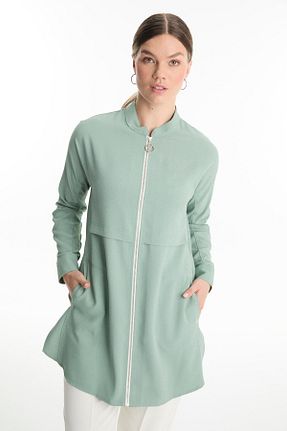 کت حجاب سبز رگولار Zühre - کد 933794079