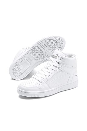 کفش اسنیکر سفید زنانه بند دار Puma - کد 744721425