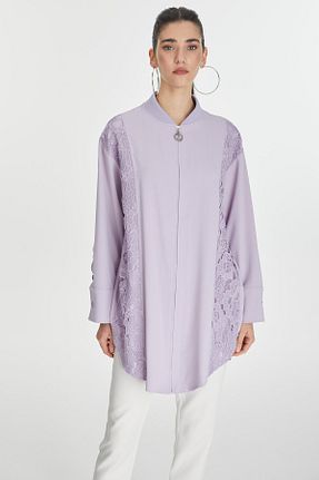 کت حجاب بنفش رگولار Zühre - کد 933794476