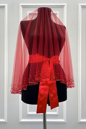 عقد و عروسی و حنابندان قرمز ZEYMERADE - کد 933871006