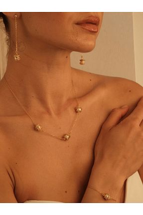 گردنبند مروارید سفید مروارید اقیانوس Linya Jewellery - کد 933865886