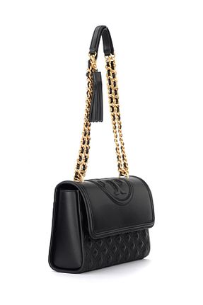 کیف دوشی مشکی زنانه چرم مصنوعی Tory Burch - کد 860099485