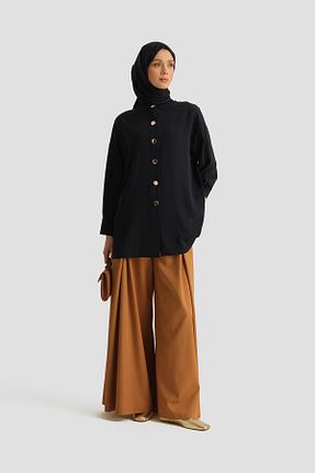 پیراهن حجاب سرمه ای زنانه رگولار Armine - کد 933917503
