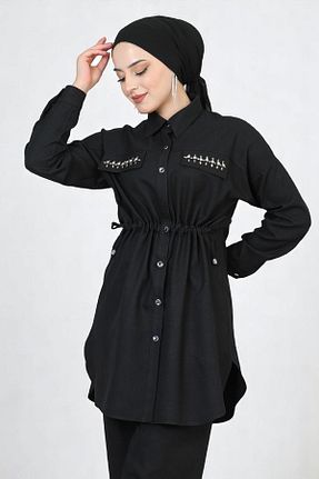 ست بالاتنه و پائین تنه حجاب سفید زنانه رگولار Missvalle - کد 933904188