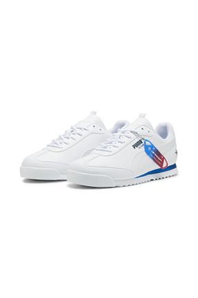 کفش اسنیکر سفید زنانه بند دار Puma - کد 798062708